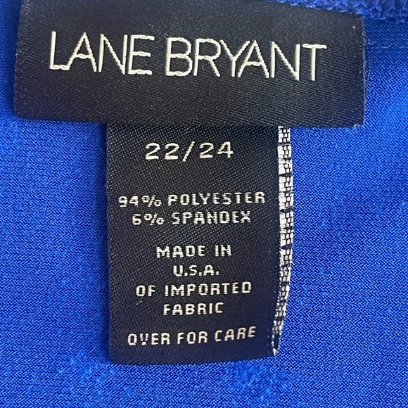 Lane Bryant V-Neck Flowing Blouse 22/24 - Picture 4 of 7